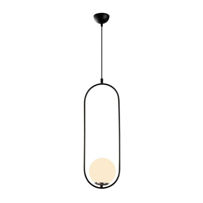 Suspension lustre D BY M.RED Black White - Bicolore - Moderne - Décor