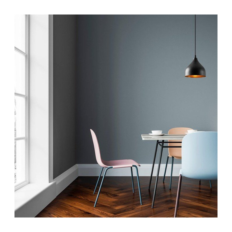 Suspension lustre moderne D BY M.RED Black - Métal noir - Glamour - D