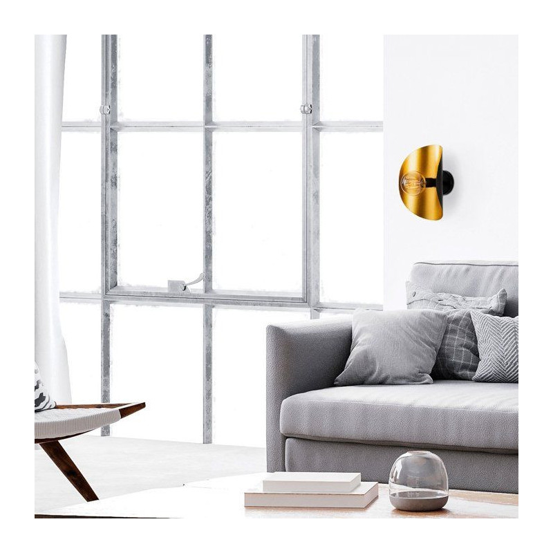 Applique murale Black Gold - Noir et or - Design chic - Finition premi