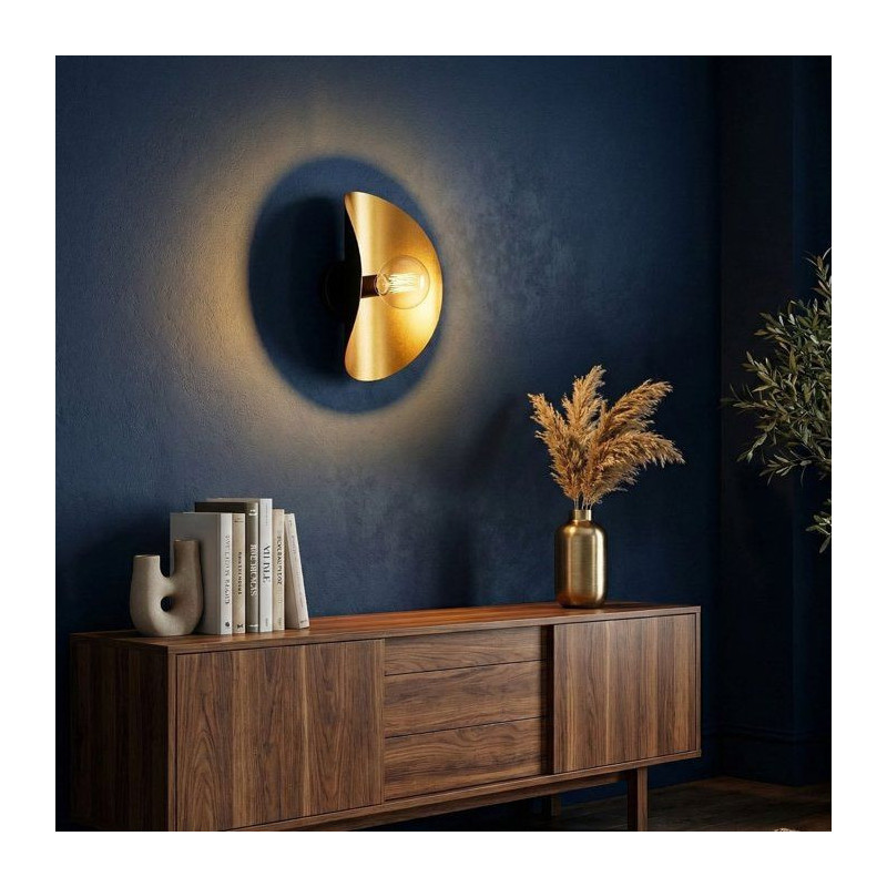 Applique murale Black Gold - Noir et or - Design chic - Finition premi