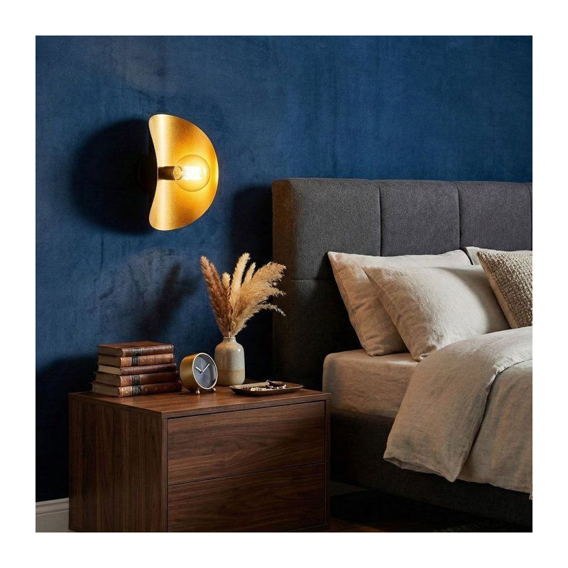 Applique murale Black Gold - Noir et or - Design chic - Finition premi