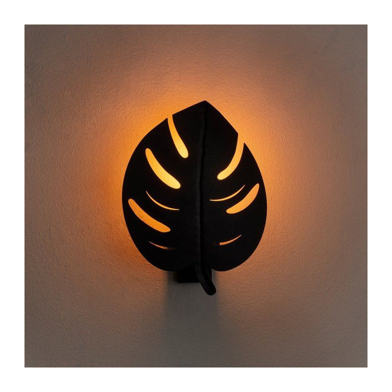 Applique murale Black - Métal noir - Style contemporain - Design él