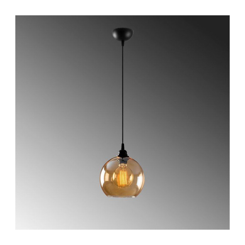 Suspension lustre D BY M.RED Gold Black - Doré et noir - Style glamou
