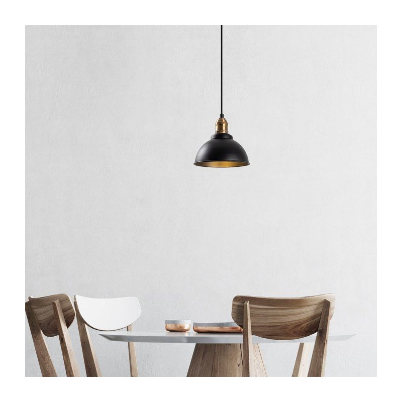 Suspension lustre boheme D BY M.RED Black Antique - Style boheme - Mé