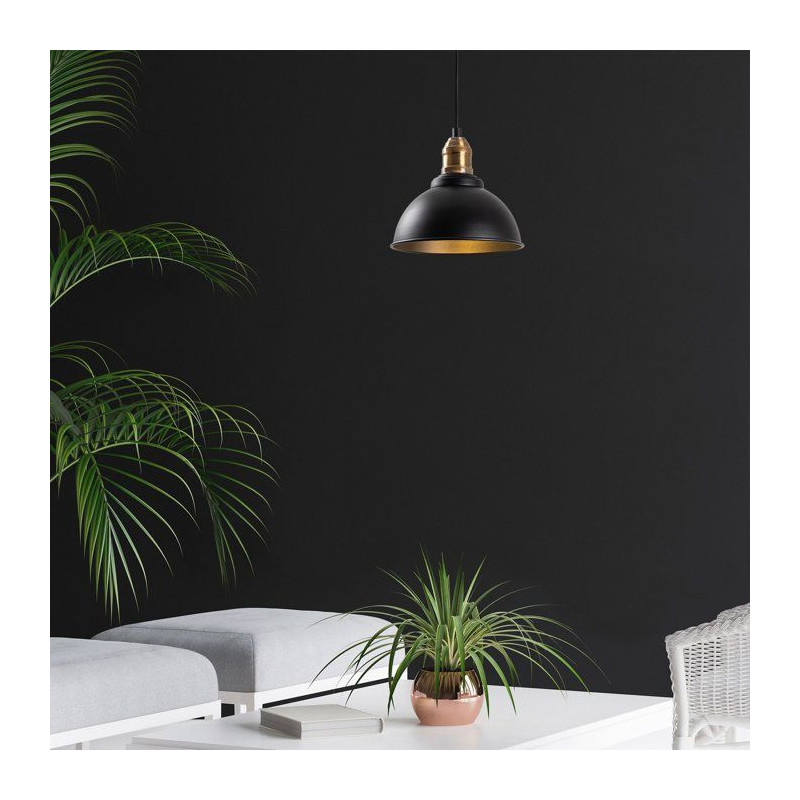 Suspension lustre boheme D BY M.RED Black Antique - Style boheme - Mé
