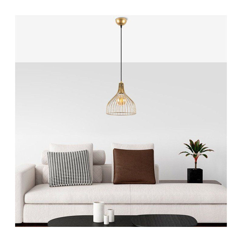 Suspension lustre D BY M.RED Gold - Métal doré - Chic - Décoration