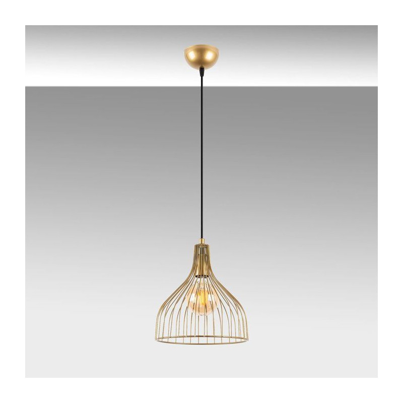 Suspension lustre D BY M.RED Gold - Métal doré - Chic - Décoration