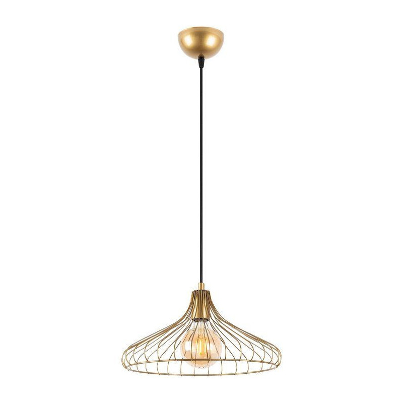 Suspension lustre D BY M.RED Gold - Métal doré - Glamour - Design pr