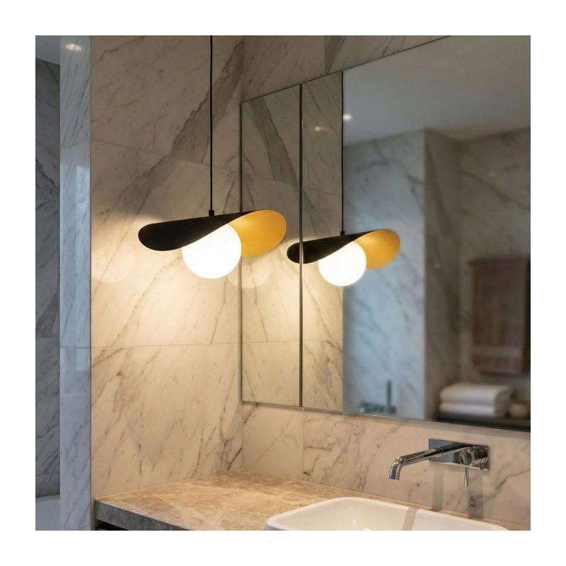 Suspension lustre D BY M.RED Black White - Noir et blanc - Design déc