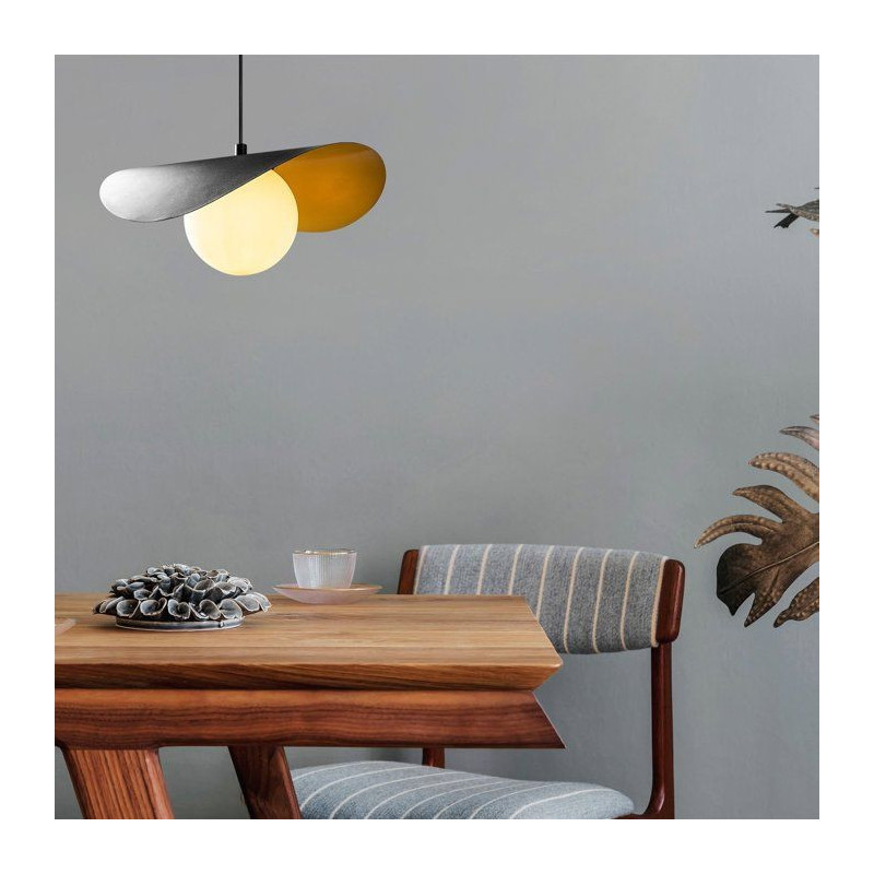 Suspension lustre D BY M.RED Black White - Noir et blanc - Design déc