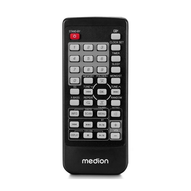 Mini Chaîne HiFi - MEDION - DAB/PLL UKW - Lecteur CD - Bluetooth 5.3