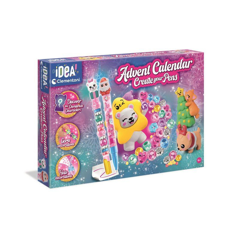Calendrier de l'avent - Édition Atelier des Stylos - Clementoni - 24