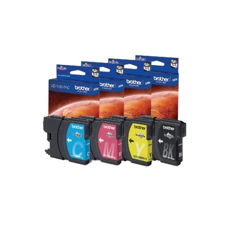 Brother LC1100HY Cartouches d'encre Multipack Coul