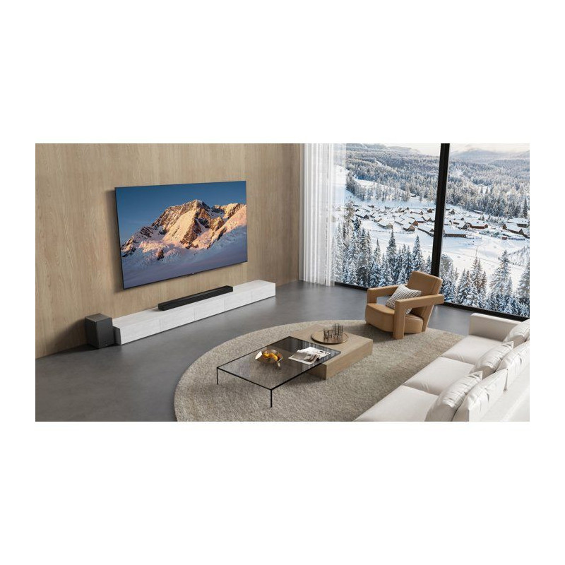 Barre de son - TCL - Q65H - 5.1 - Dolby Atmos & DTS:X - Caisson de bas