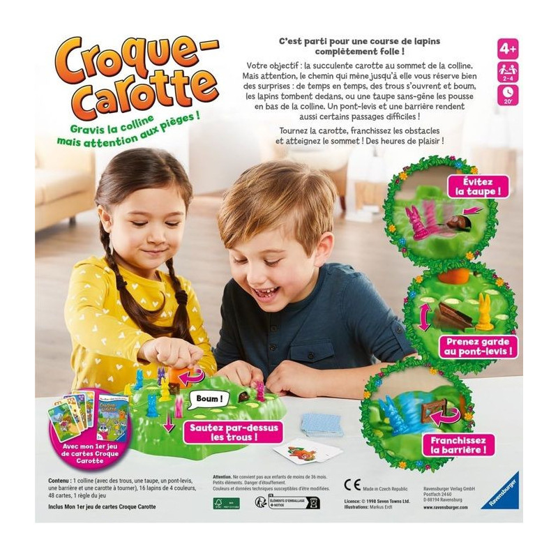 Croque Carotte et jeu