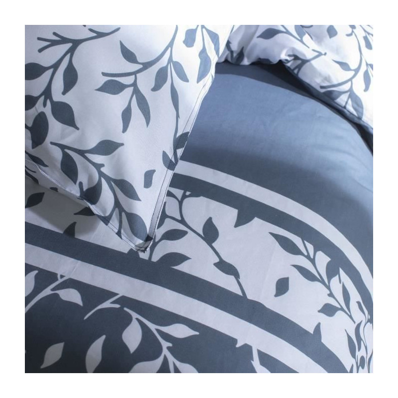 Parure de lit - TODAY Flower garden - 260x240 cm - 2 personnes - coton