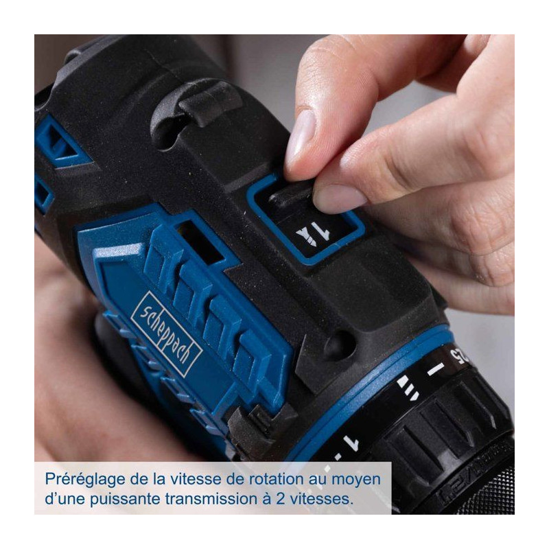 Perceuse visseuse percussion sans fil BC-CD60-X - brushless 60 Nm mand