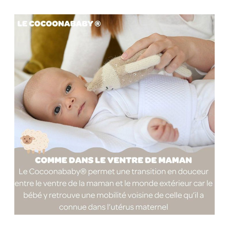 Cocoonababy - BEABA - Lin naturel avec drap