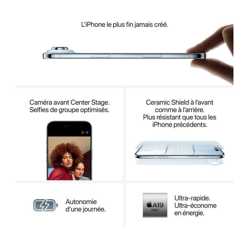 APPLE iPhone Air 256GB Cloud White