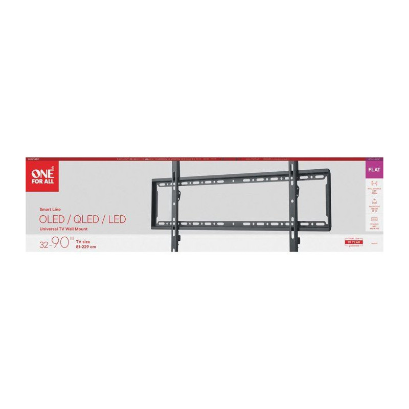 Support mural TV - SMART - WM2615 - Fixe - Distance au mur 22 mm - TV