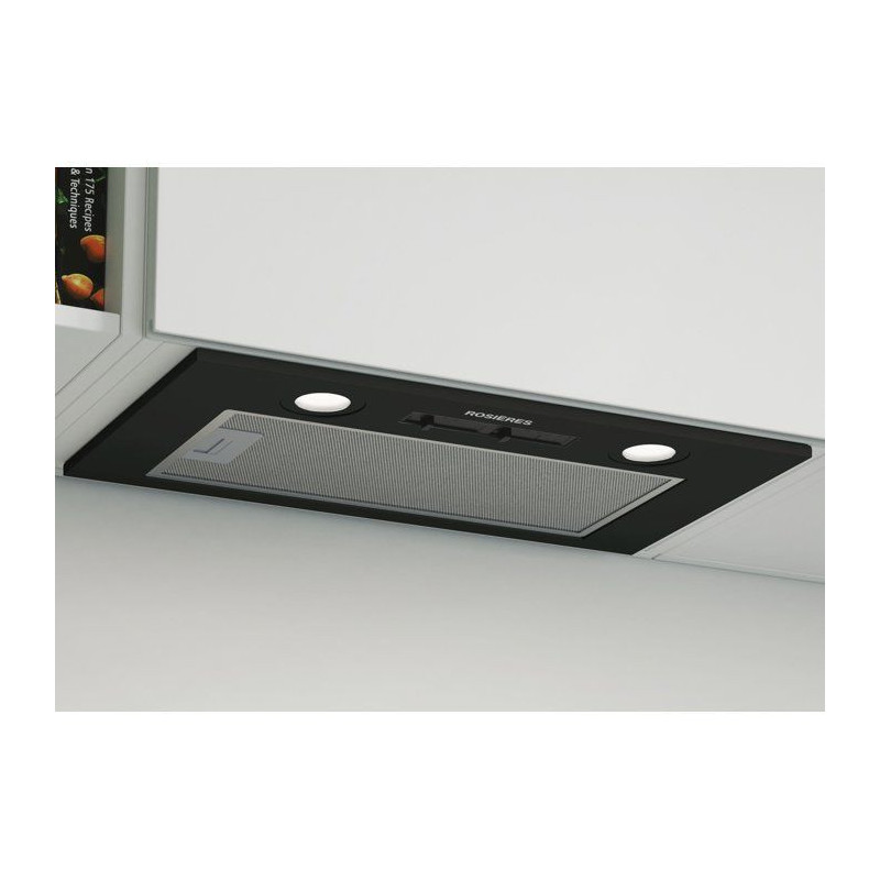 Hotte groupe filtrant - ROSIERES RHG580/1PN/1 - 3 vitesses - L 52cm -
