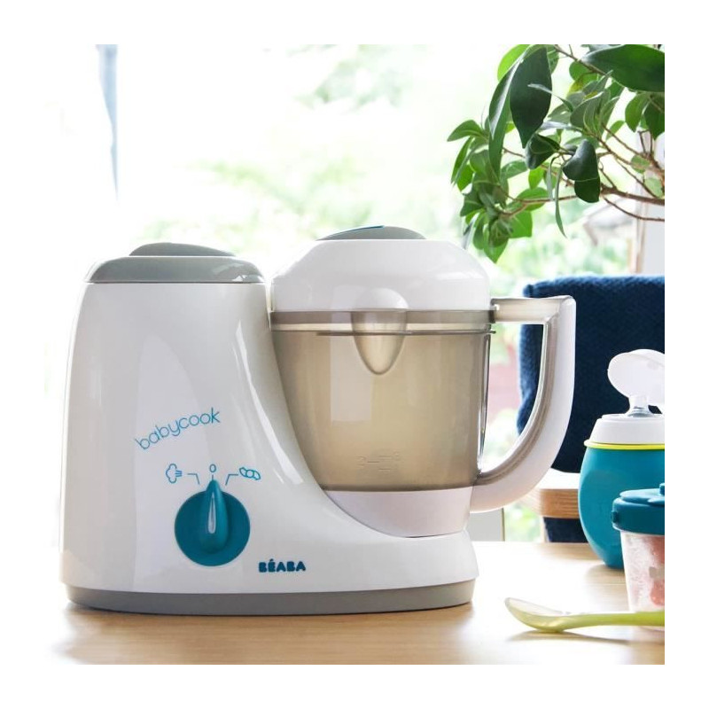 BÉABA - Babycook Original - Robot Bébé 4 en 1 Mixeur-Cuiseur - Cuis