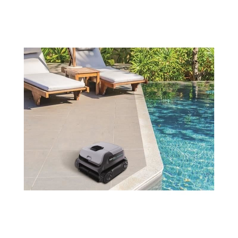 Robot aspirateur - Bestway - Graphite - nettoie fond et parois - 4x8m