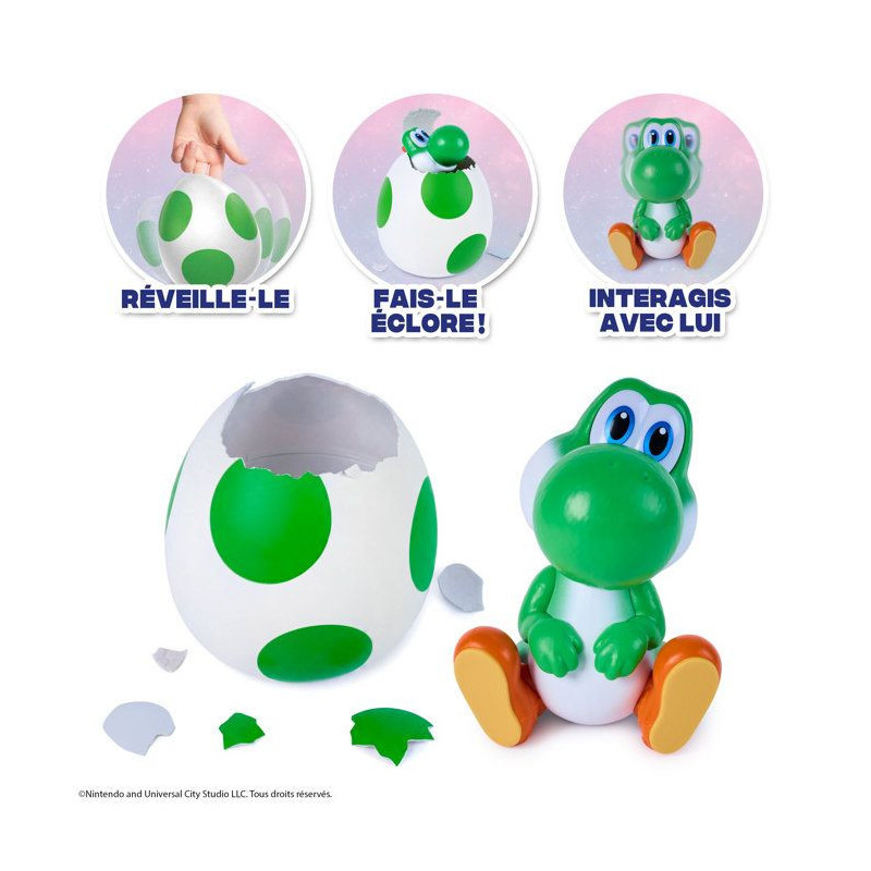 Yoshi Interactif A Faire Eclore - Hatchin'yoshi - SPINMASTER - A Parti