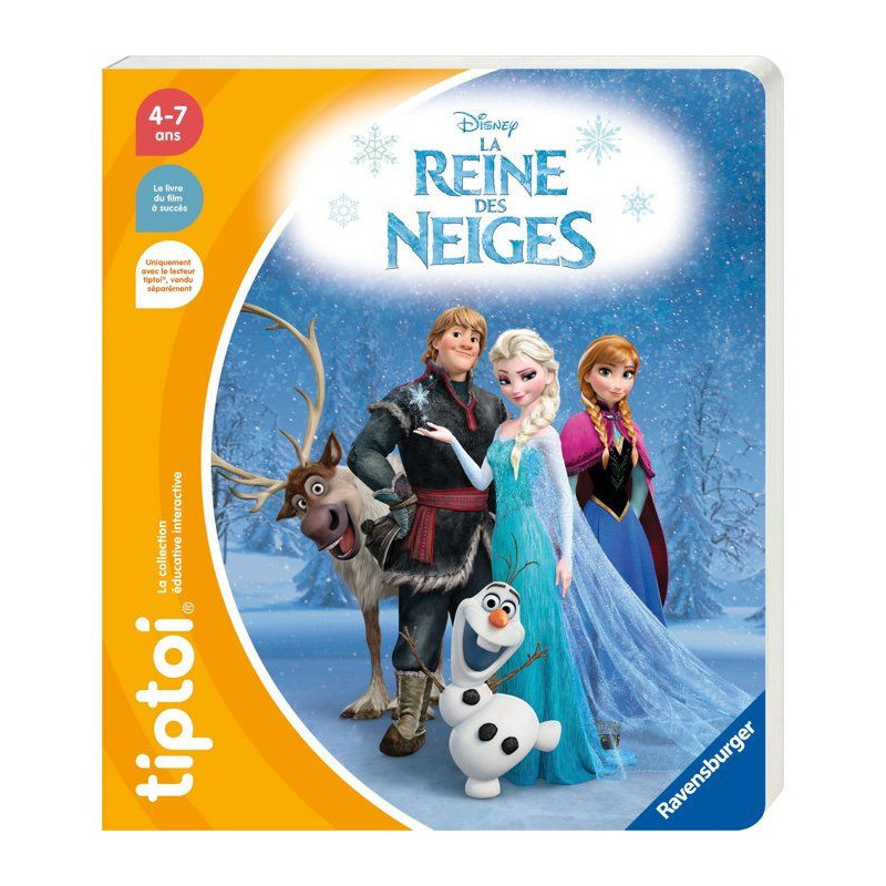Ravensburger - tiptoi - Livre interactif - La Reine des neiges - Jeu