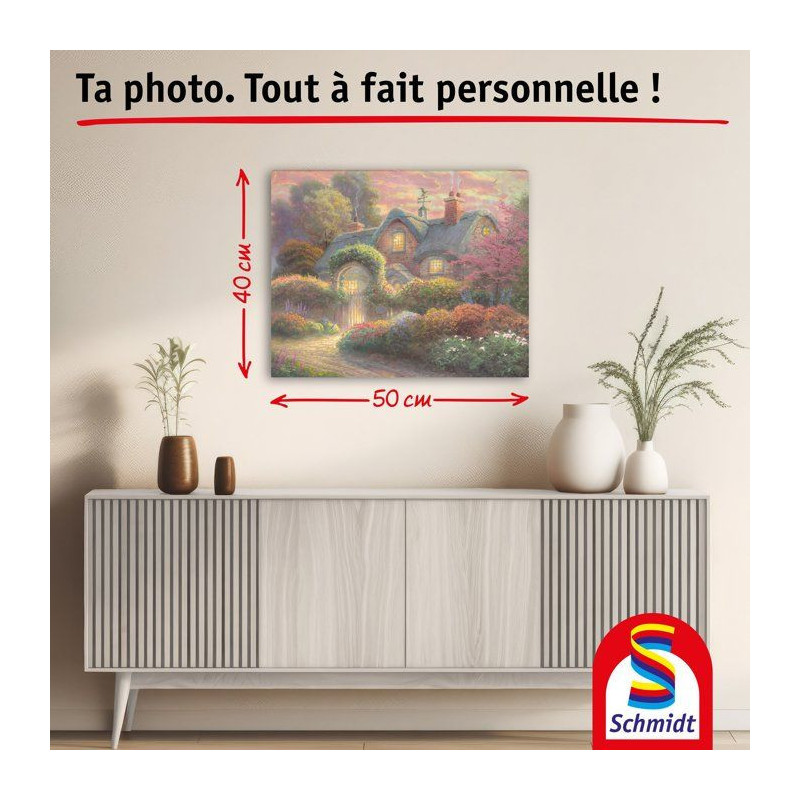 My Art Noble - Kit de peinture Premium - SCHMIDT SPIELE - Cotage Fleur