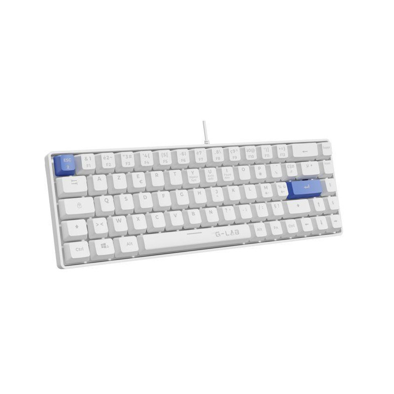 Clavier Gamer - The G-Lab - KEYZ HYDROGEN - 60% Format Compact - Touch