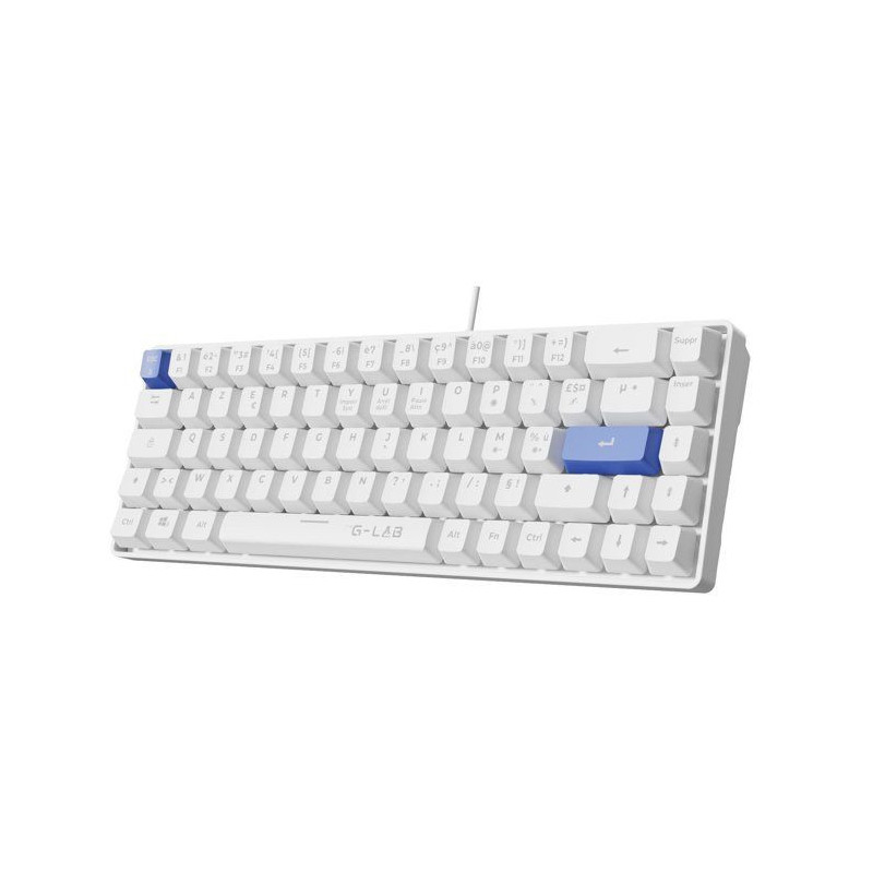 Clavier Gamer - The G-Lab - KEYZ HYDROGEN - 60% Format Compact - Touch