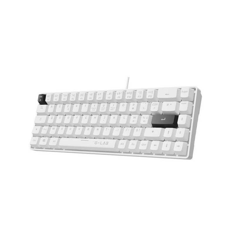 Clavier Gamer - The G-Lab - KEYZ HYDROGEN - 60% Format Compact - Touch