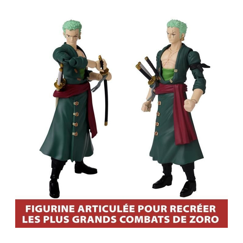 Figurine Anime Heroes 17 cm - Roronoa Zoro - BANDAI One Piece