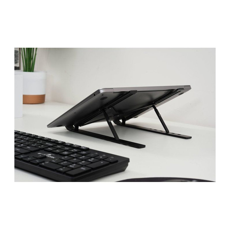 Support d'ordinateur portable - BLUESTORK - Pliable - Antidérapant -