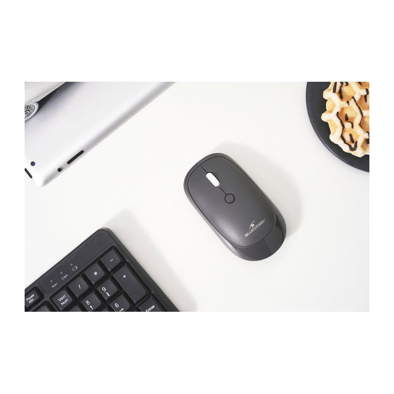 Souris Sans Fil - BLUESTORK - OFFICE 35 - PC/MAC -gris