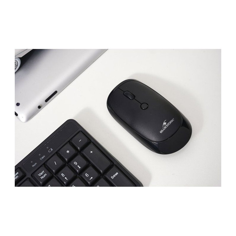 Souris Sans Fil - BLUESTORK - OFFICE 35 - PC/MAC -noir