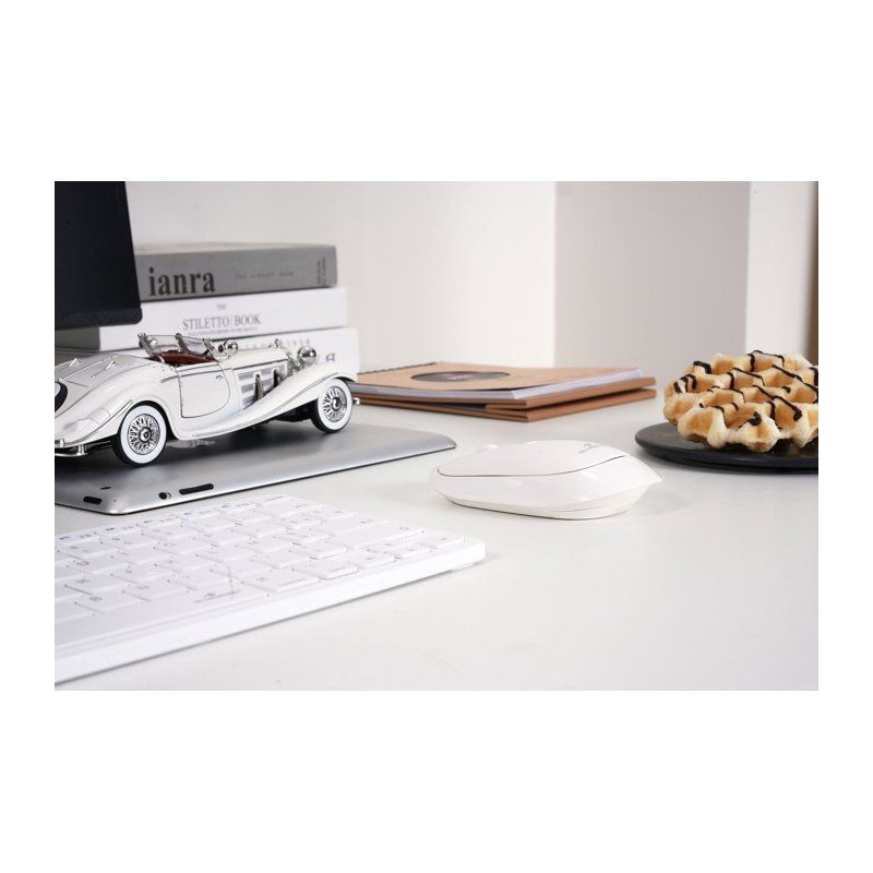 Souris Sans Fil - BLUESTORK - OFFICE 35 - PC/MAC -blanc