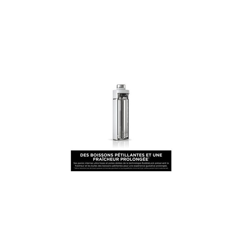 Gourde isotherme Thirsti - NINJA - Blanche - 700 ml - Acier inoxydable
