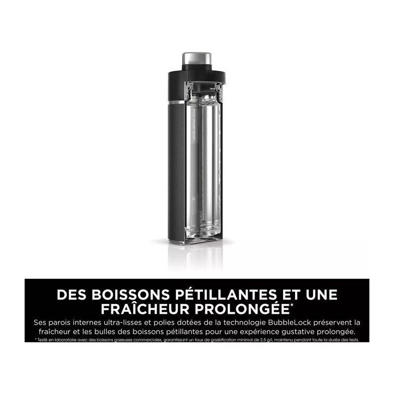 Gourde isotherme Thirsti - NINJA - Noir - 530 ml - Acier inoxydable
