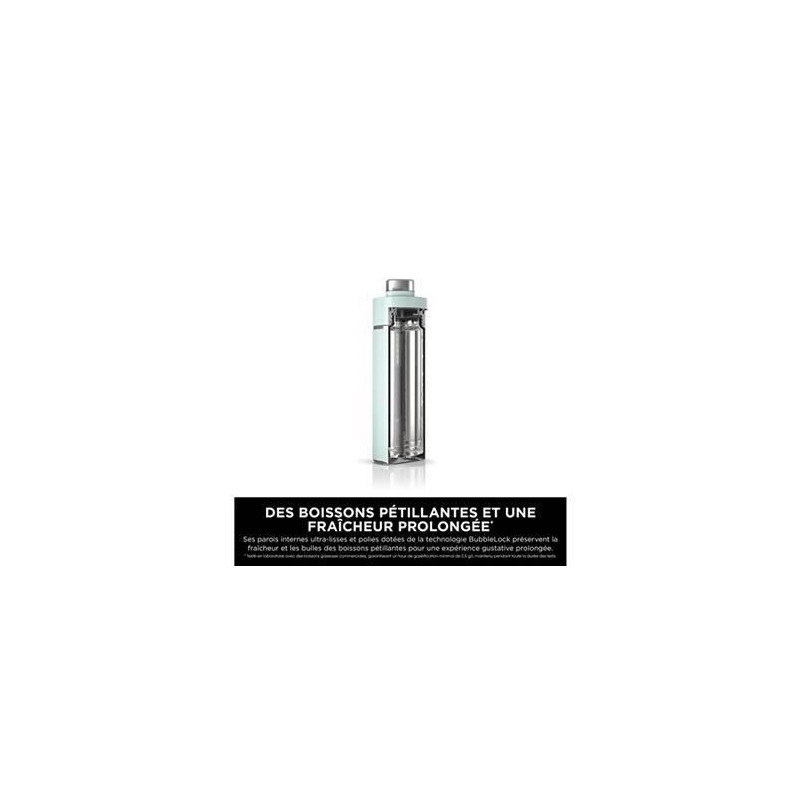 Gourde isotherme Thirsti - NINJA - Vert - 700 ml - Acier inoxydable