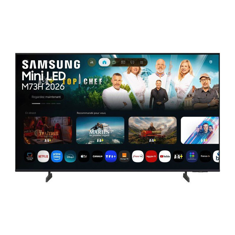 Samsung 43M73H - TV MiniLED 43 (109 cm) - 4K UHD 3840x2160 - Gaming Hu
