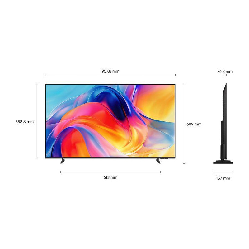 Samsung 43M73H - TV MiniLED 43 (109 cm) - 4K UHD 3840x2160 - Gaming Hu