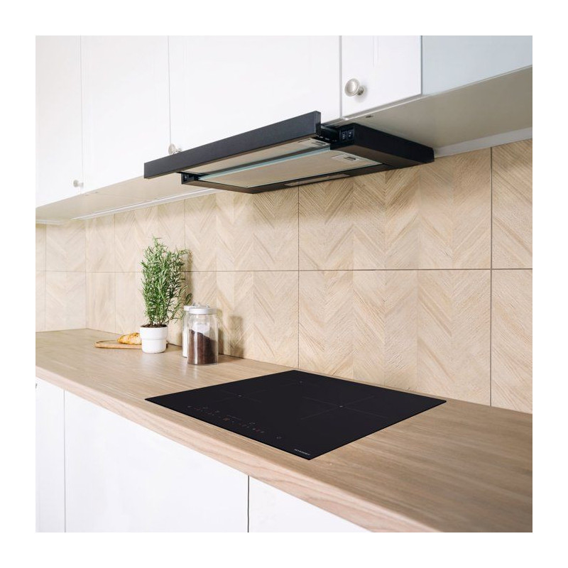 Plaque a induction - SCHNEIDER - 3 foyers - 52 x 59 x 5,5 cm - SCTI630