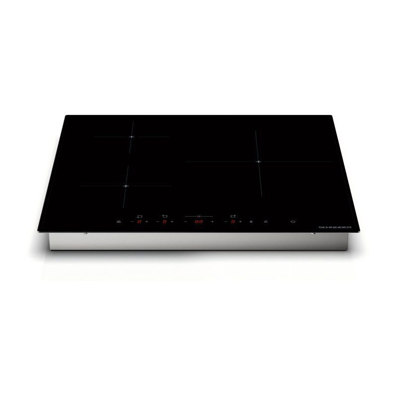 Plaque a induction - SCHNEIDER - 3 foyers - 52 x 59 x 5,5 cm - SCTI630