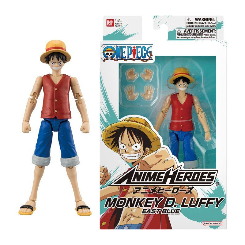 Figurine articulée Anime Heroes - Bandai - One Piece - Luffy East Blu