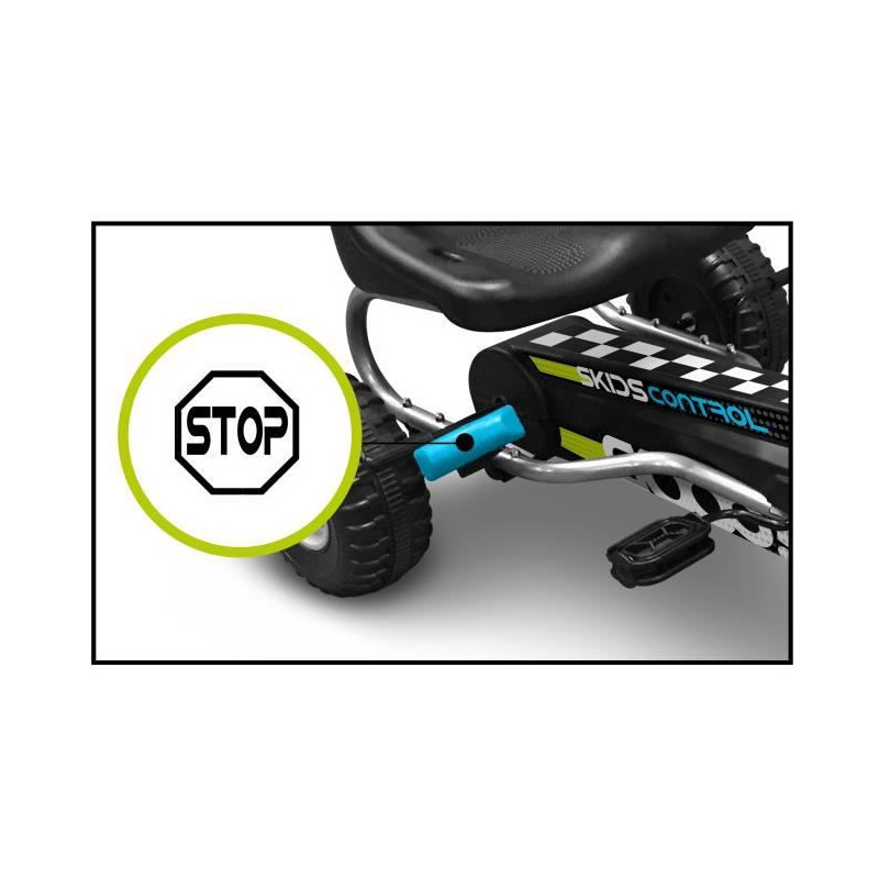 Go Kart a pédales - STAMP - SKIDS CONTROL - Siege réglable - Frein a