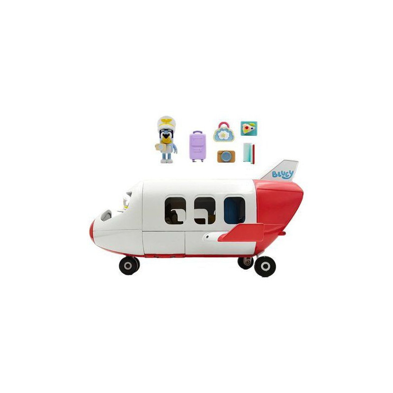 Véhicule - BLUEY - Avion Jet - Figurine incluse - Accessoires
