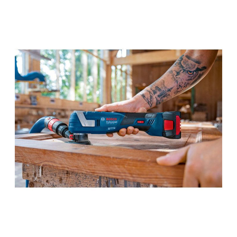 Outil oscillant 18V GOP 18V-34 (Sans batteri ni chargeur) + kit access