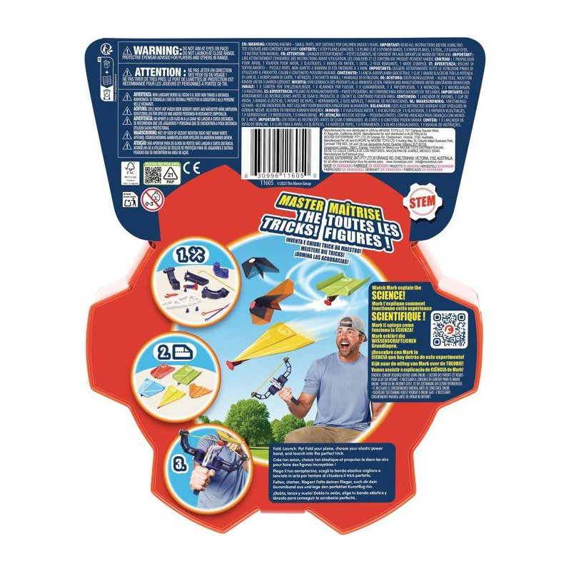 Kit scientifique - CRUNCHLABS - Lanceur d'avions - Aérodynamique - 5